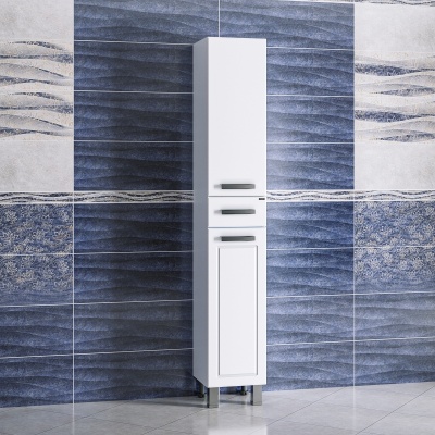 Шкаф пенал СанТа Нептун 30 530001 Белый