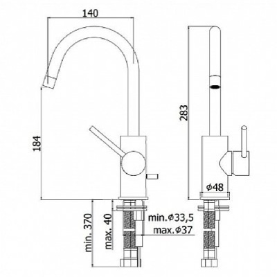 Смеситель для раковины Paffoni Light LIG078HG Медовое золото