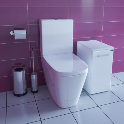 Тумба СанТа Омега ТН 28 307004 Белая