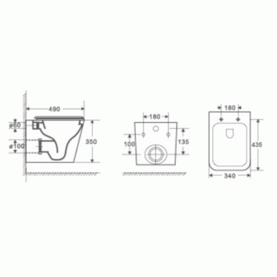 Унитаз WeltWasser Gelbach 004 GL-BL 10000003916 подвесной Черный глянец с сиденьем Микролифт