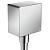 Шланговое подключение Hansgrohe Fixfit Square 26455000 Хром