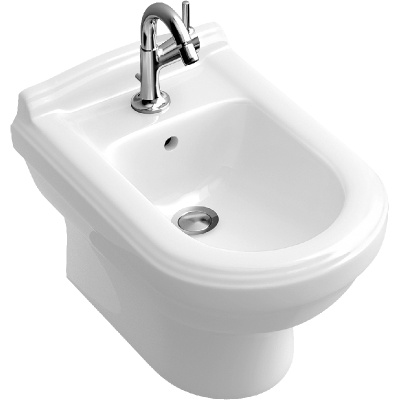 Биде Villeroy&Boch Hommage 7441B0R2 подвесное Ярко белый CeramicPlus
