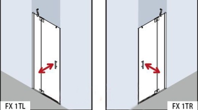 Душевая дверь Kermi Filia XP FX 1TR 10020VPK 1TR