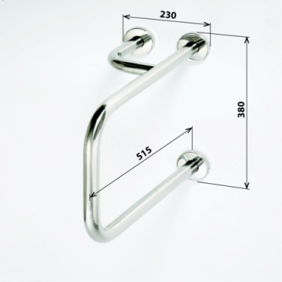 Поручень для ванной Bemeta Help 301112104 Белый