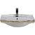 Раковина Creavit Klasik 66 KL065-00CB00E-PB00 Белая с декором