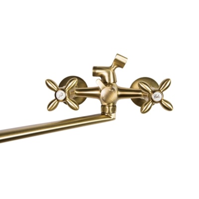 Смеситель для ванны Agger Retro A1921188 универсальный Бронза