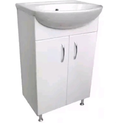 Тумба под раковину Какса-А Грей 50 004013 Белая