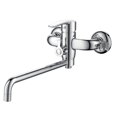 Смеситель для ванны D&K Valerius Rhein DA1363301 универсальный Хром