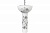Раковина Sanita Luxe Art Flora ARTSLWB10 Белая с узором