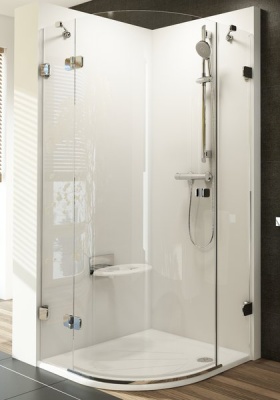 Душевой уголок Ravak Brilliant BSKK3-90 L хром+транспарент