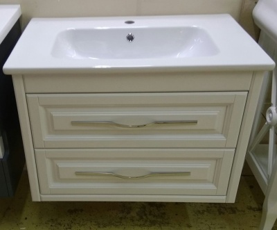 Тумба под раковину Opadiris Касабланка 60 Z0000009585 подвесная Белая матовая