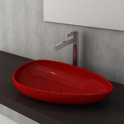 Раковина-чаша Bocchi Etna 58 1114 Белая глянцевая