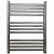 Электрический полотенцесушитель Ника Modern ЛМ 6 80x50 масляный Antique silver matt 12 перекладин