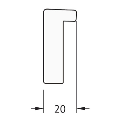 Зеркало Evoform Definite 66х46 Сталь