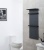 Электрический полотенцесушитель Black&White Universe 400x899 N-388GM с полкой Темно-серый