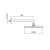 Верхний душ Webert Comfort AC0398010METAL Золото
