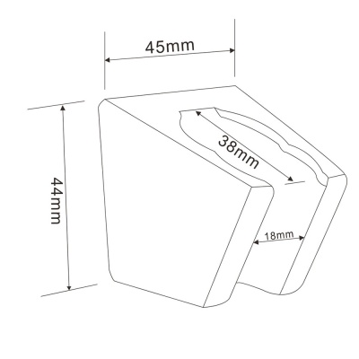 Держатель ручного душа Latuno L80021B Хром
