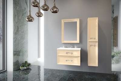 Зеркало Marka One Delice 65x85 Cappuccino