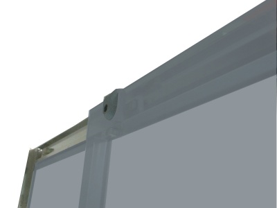 Душевой уголок Parly QZ71S 100х195 профиль Полированный алюминиевый стекло тонированное