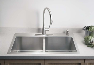 Смеситель для кухни Jacob Delafon Simplice 596D-VS Нержавеющая сталь