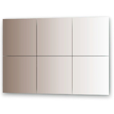 Зеркало Evoform Refractive 30х30 без подсветки