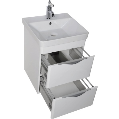 Комплект мебели для ванной Aquanet Орлеан 50 183183 подвесной Белый