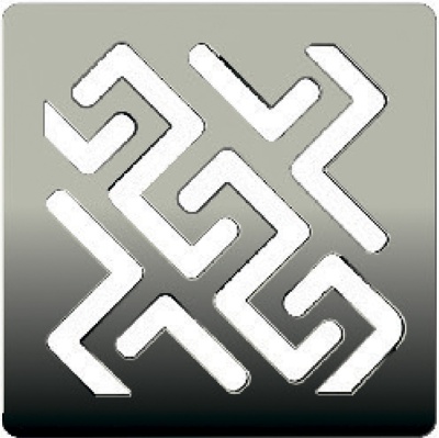 Душевой трап Berges Wasserhaus Zentrum Antik 150x150 090365 с решеткой Матовый хром