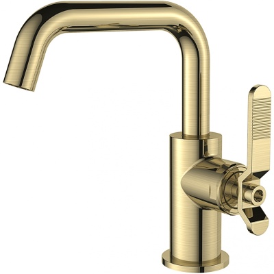 Смеситель для раковины Artik 1760S 1178CG Золото матовое