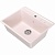 Кухонная мойка Mixline ML-GM15-311 525104 Светло-розовая