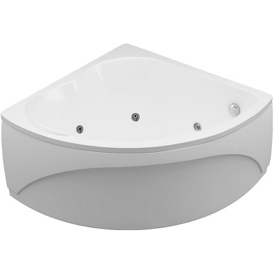 Акриловая ванна Aquanet Fregate 120x120 с гидромассажем