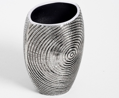 Стакан для зубных щеток WasserKRAFT Eider K-33328 Серебро