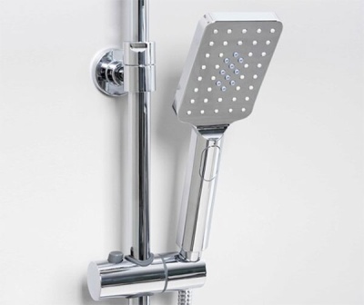 Душевая система WasserKRAFT A19901 с термостатом Хром