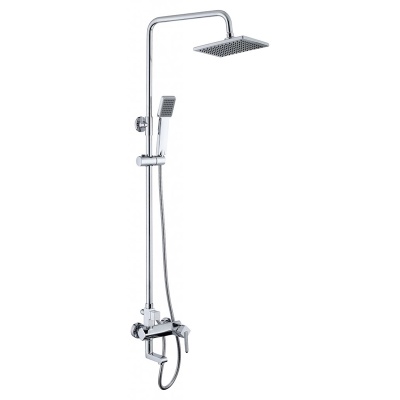 Душевая система BelBagno Crystal CRY-VSC-CRM Хром