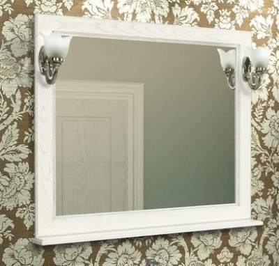 Зеркало Акватон Жерона 105 1A158802GEM20 Белое серебро Зеркало Акватон Жерона 105 1A158802GEM20 Белое серебро