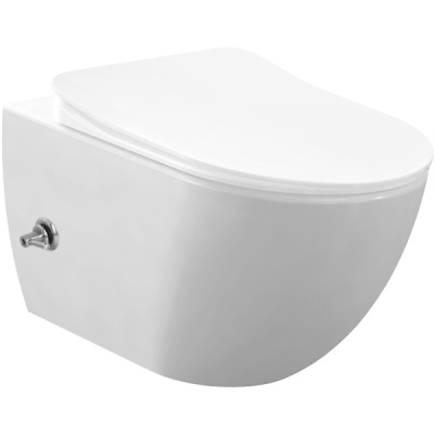 Унитаз биде Creavit Free FE322-34CB00E-0002 подвесной Белый без сиденья