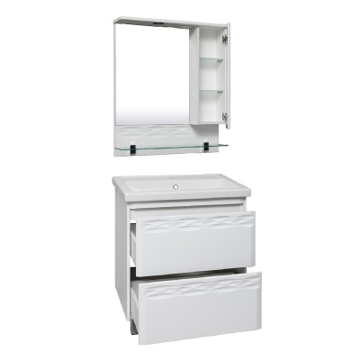 Мебель для ванной Runo Вега 70 Белая