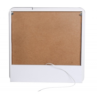 Зеркальный шкаф Style Line Каре 80 СС-00002276 с подсветкой и сенсором Белый