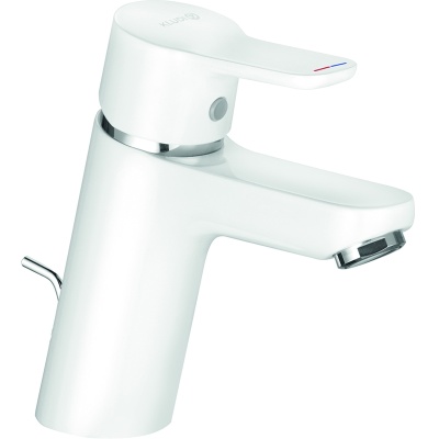 Смеситель для раковины Kludi Pure&Easy 373829165 Белый Хром