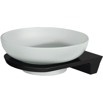 Мыльница WasserKRAFT Glan K-5129 Черная глянцевая