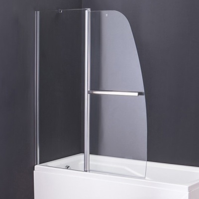 Шторка на ванну Grossman GR-100/2 120 Хром Шторка на ванну Grossman GR-100/2 120 Хром