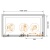 Душевой уголок Cezares Stylus-M AH-1 100x120 профиль Хром стекло прозрачное