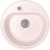 Кухонная мойка Mixline ML-GM10-311 525064 Светло-розовая