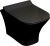 Унитаз Cerutti SPA 2615E Matt Black 7506 подвесной с сиденьем Микролифт