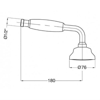 Ручной душ Migliore Ricambi ML.RIC-33.106.NC.BR BR (бронза)