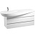 Тумба под раковину Laufen Alessi One 120 подвесная L Белый лак