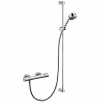 Смеситель для душа Kludi Zenta 6057705-00 с термостатом Хром