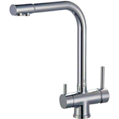 Смеситель для кухни ZorG Sanitary ZR 348 YF NICKEL Никель