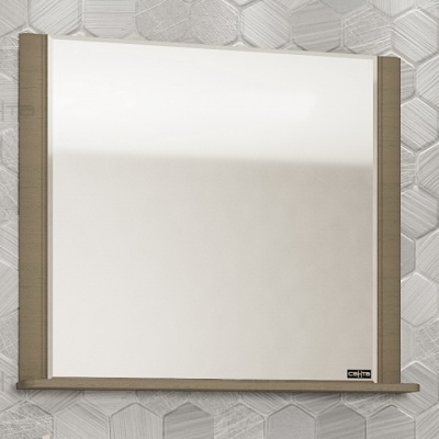 Зеркало СанТа Венера 80 Дуб бежевый