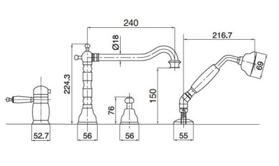 Bugnatese CR (хром)