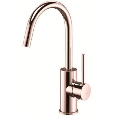 Смеситель для раковины Paffoni Light LIG078ROSE Розовое золото